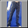 Zipper Pants Denim Mini Kio
